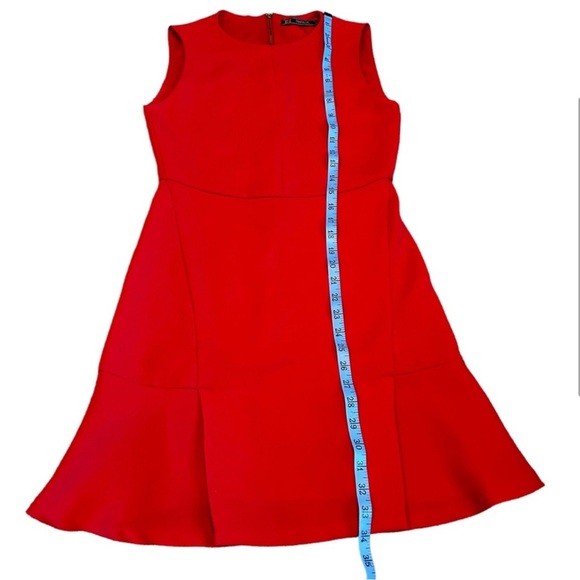 Adorable Zara trafaluc red mini dress! - Picture 6 of 7